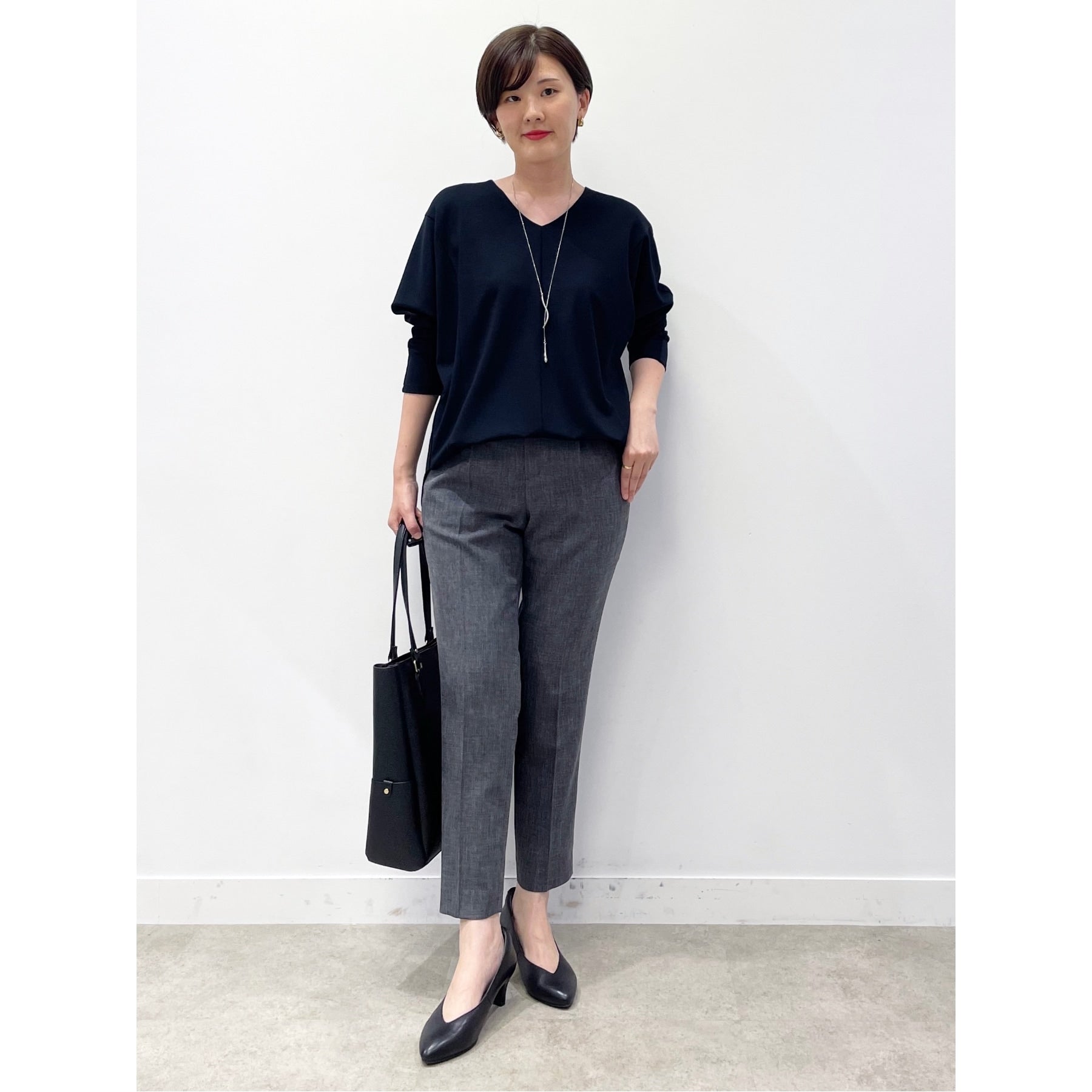 リフレクト Reflect 【手洗い可】ドルマンスリーブプルオーバー （ブラック(019)） ブラック(019)