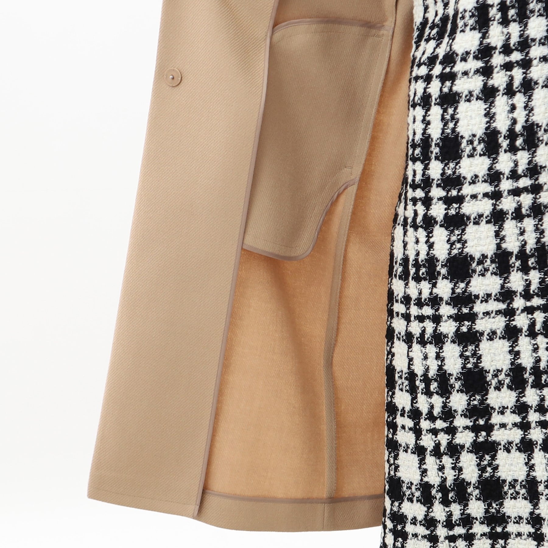 リフレクト Reflect 【R-QUALITY／共布サッシュベルト付き】クラシカルロングコート （ライトグレー(011)） ライトグレー(011)