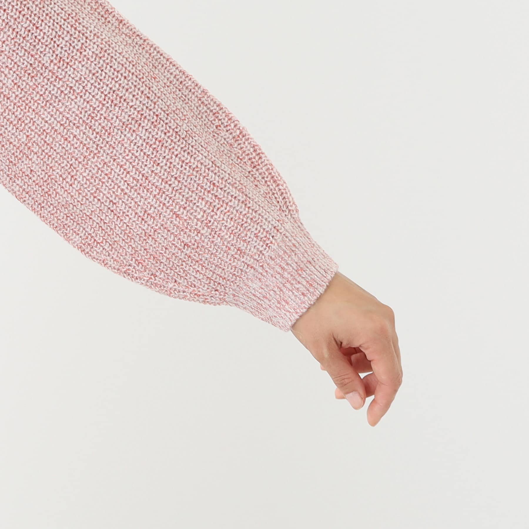 リフレクト Reflect 【洗える】ミックスカラーニット （オフホワイト(003)） オフホワイト(003)