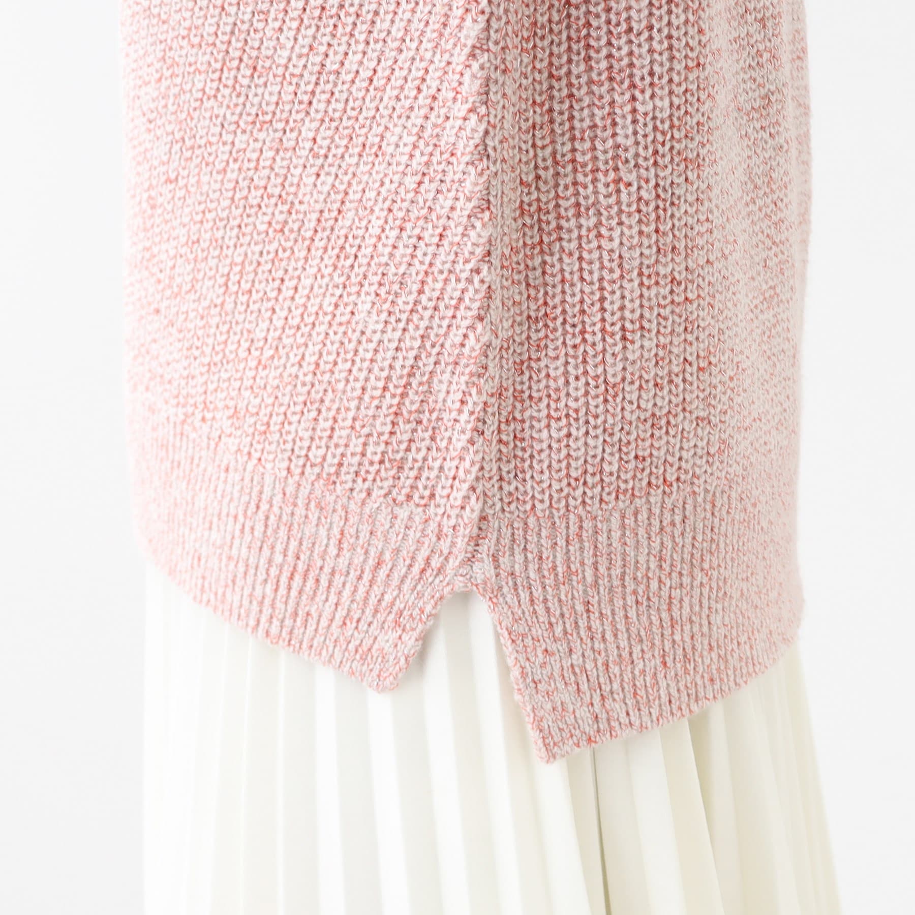 リフレクト Reflect 【洗える】ミックスカラーニット （オフホワイト(003)） オフホワイト(003)