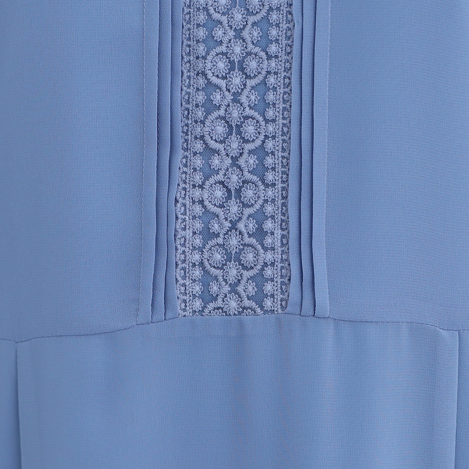 リフレクト Reflect 【フォーマル／入卒／ママスーツ／洗える】フロントレースジョーゼットワンピース （ブラック(019)） ブラック(019)