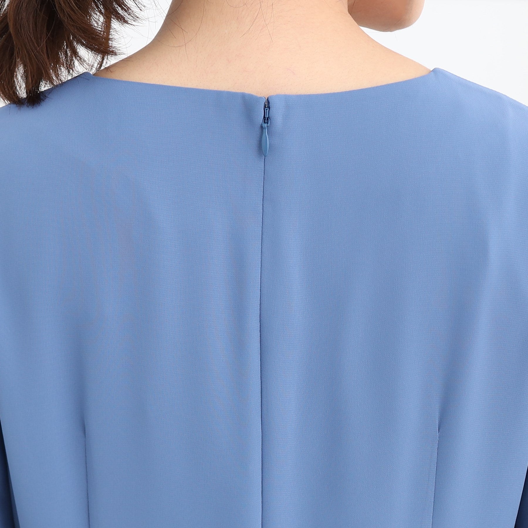 リフレクト Reflect 【フォーマル／入卒／ママスーツ／洗える】フロントレースジョーゼットワンピース （ブラック(019)） ブラック(019)