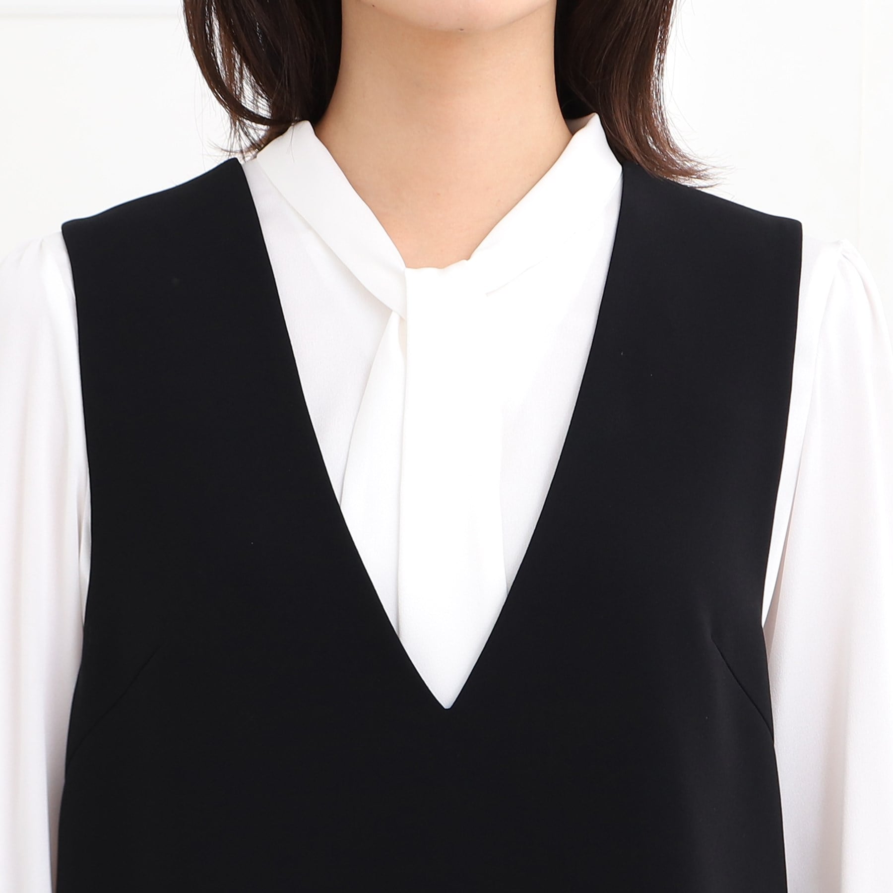 リフレクト Reflect 【フォーマル／入卒／ママスーツ／洗える／セットアップ可】ジャンパースカート （ネイビー(094)） ネイビー(094)