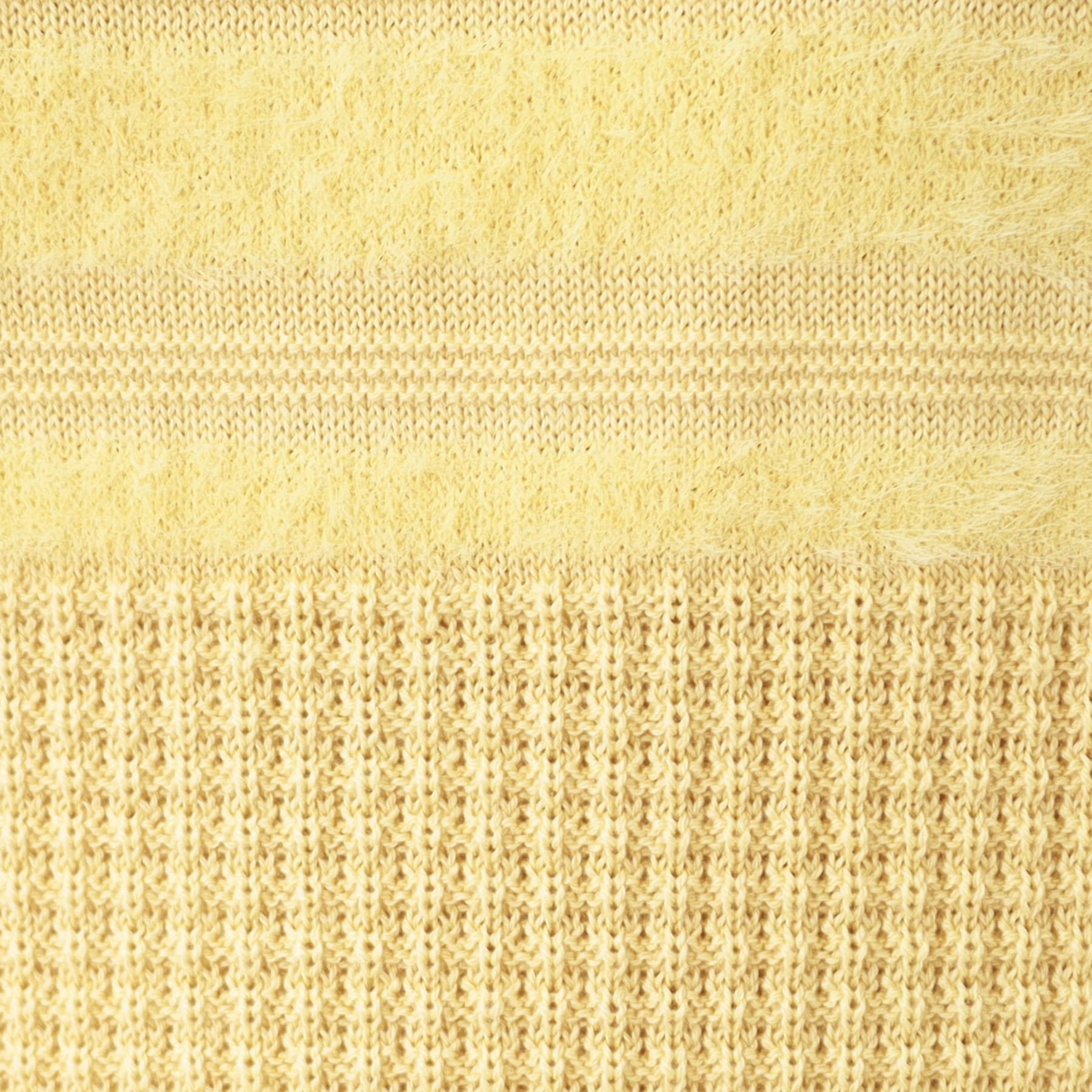 リフレクト Reflect 【洗える】フェザーボーダーニット （オフホワイト(003)） オフホワイト(003)