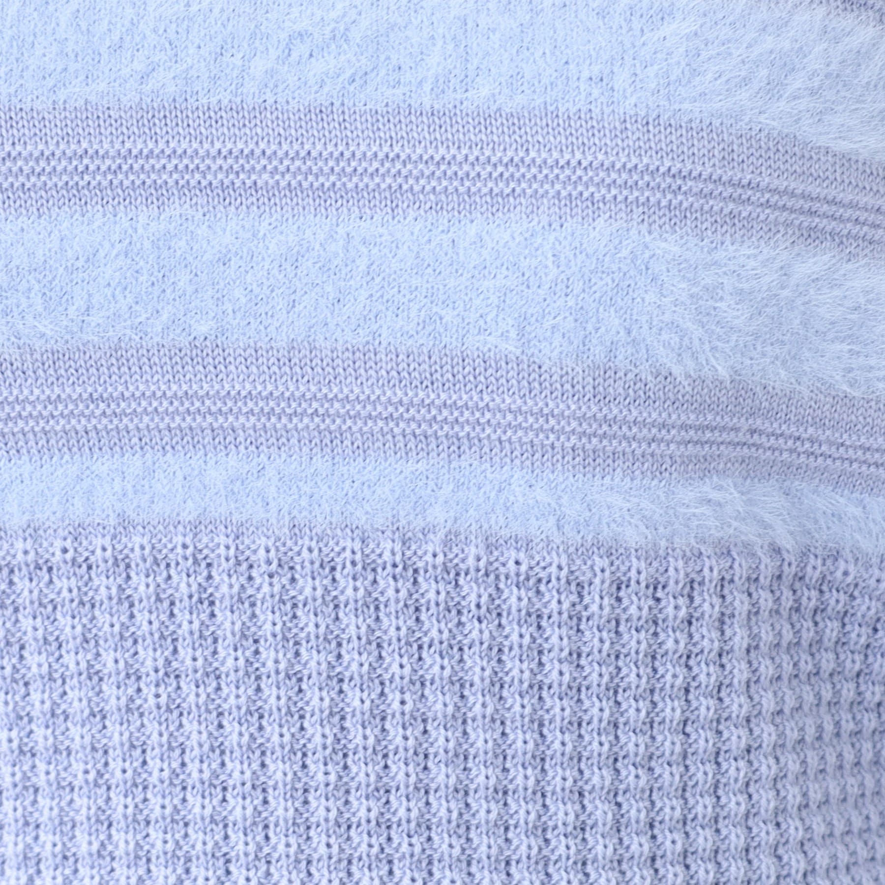 リフレクト Reflect 【洗える】フェザーボーダーニット （オフホワイト(003)） オフホワイト(003)