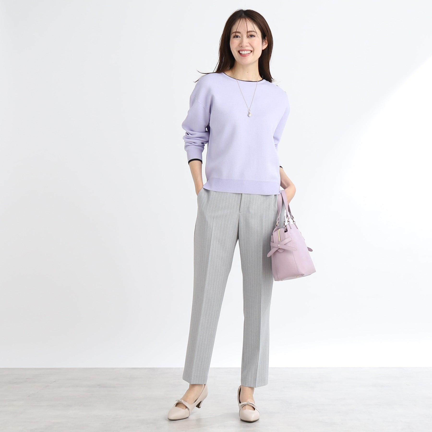 リフレクト Reflect 【WEB限定カラーあり／私のパンツ／手洗い可】ストレッチテーパードパンツ （ブラック(019)） ブラック(019)