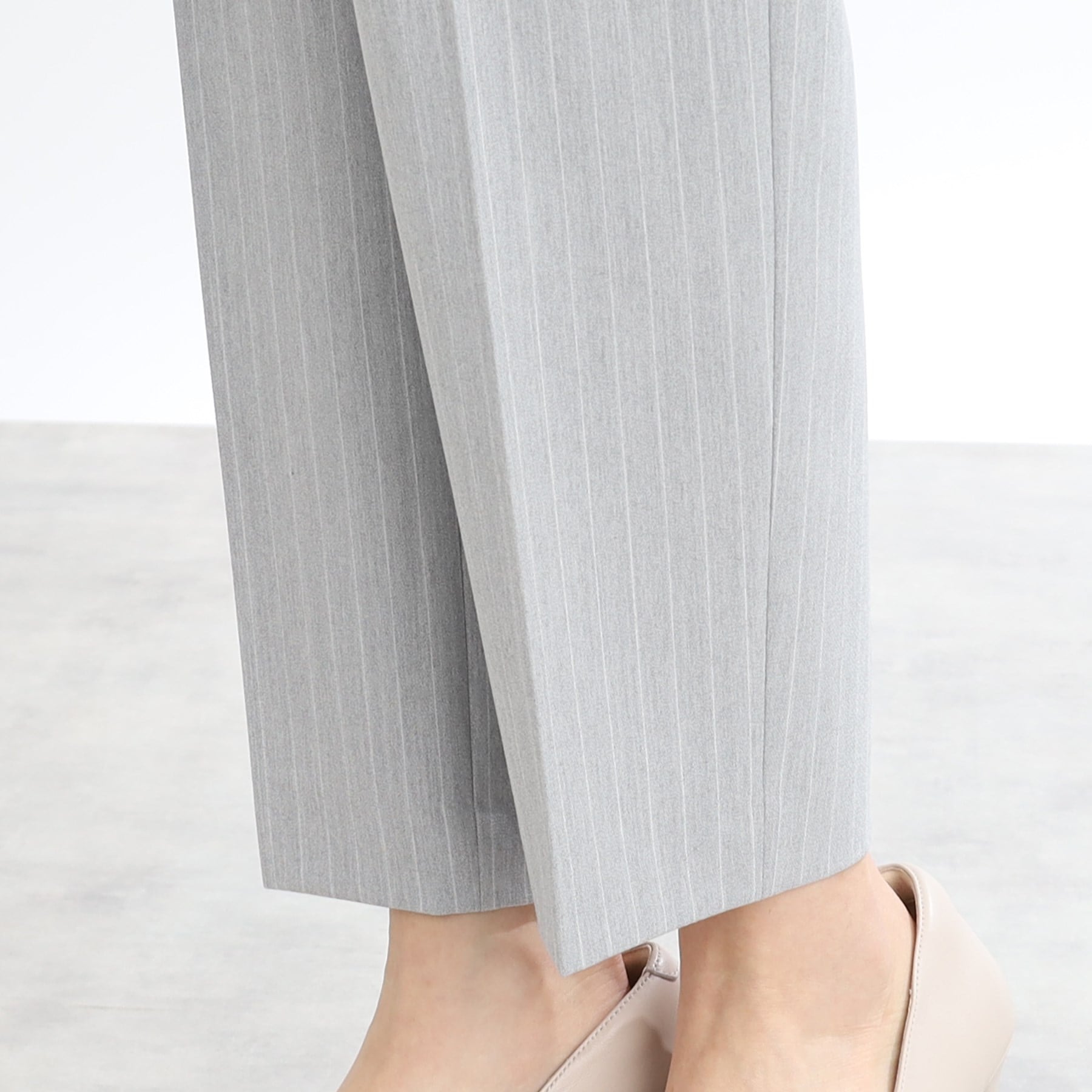 リフレクト Reflect 【WEB限定カラーあり／私のパンツ／手洗い可】ストレッチテーパードパンツ （ブラック(019)） ブラック(019)