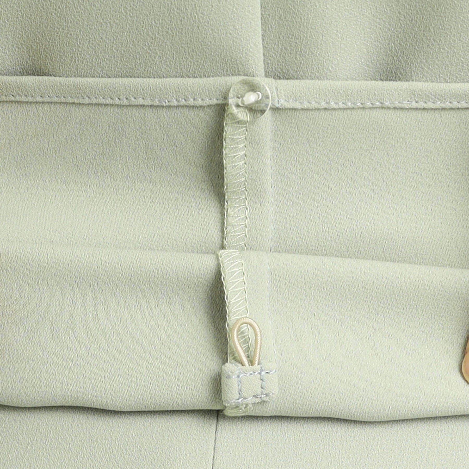 リフレクト Reflect 【UVカット／接触冷感／セットアップ可能】バックサテンブラウス （モカブラウン(042)） モカブラウン(042)