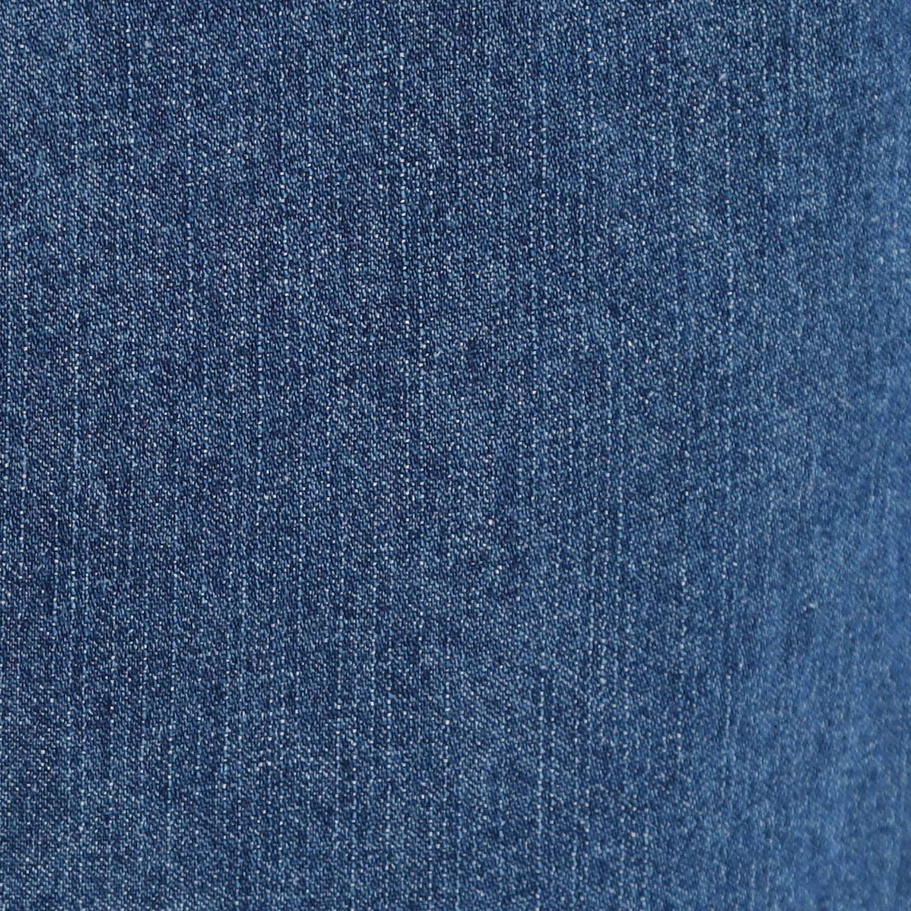 リフレクト Reflect 【E-QUALITY／手洗い可／細見え】ストレートシルエットデニムパンツ （ネイビー(094)） ネイビー(094)