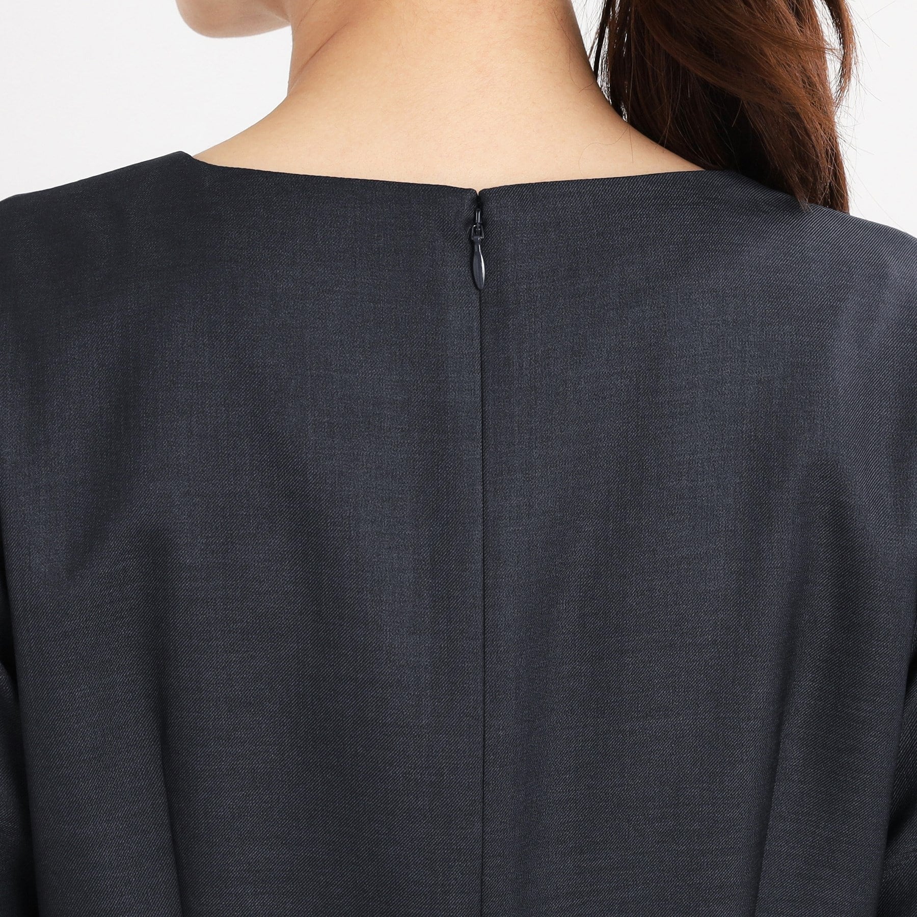 リフレクト Reflect 【UVカット／洗える／セットアップ可】ドライタッチ五分袖ワンピース （ライトグレー(011)） ライトグレー(011)