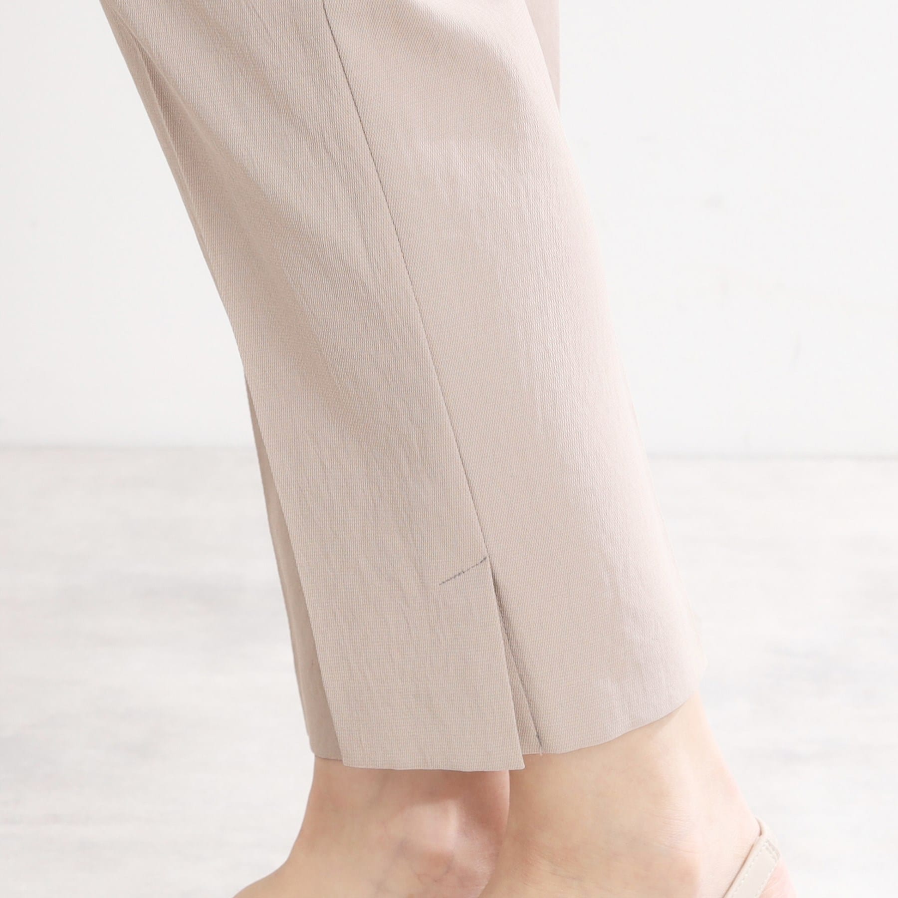 リフレクト Reflect 【UVカット／接触冷感／マシンウォッシュ可】リラクシーセンタープレスパンツ （オフホワイト(003)） オフホワイト(003)