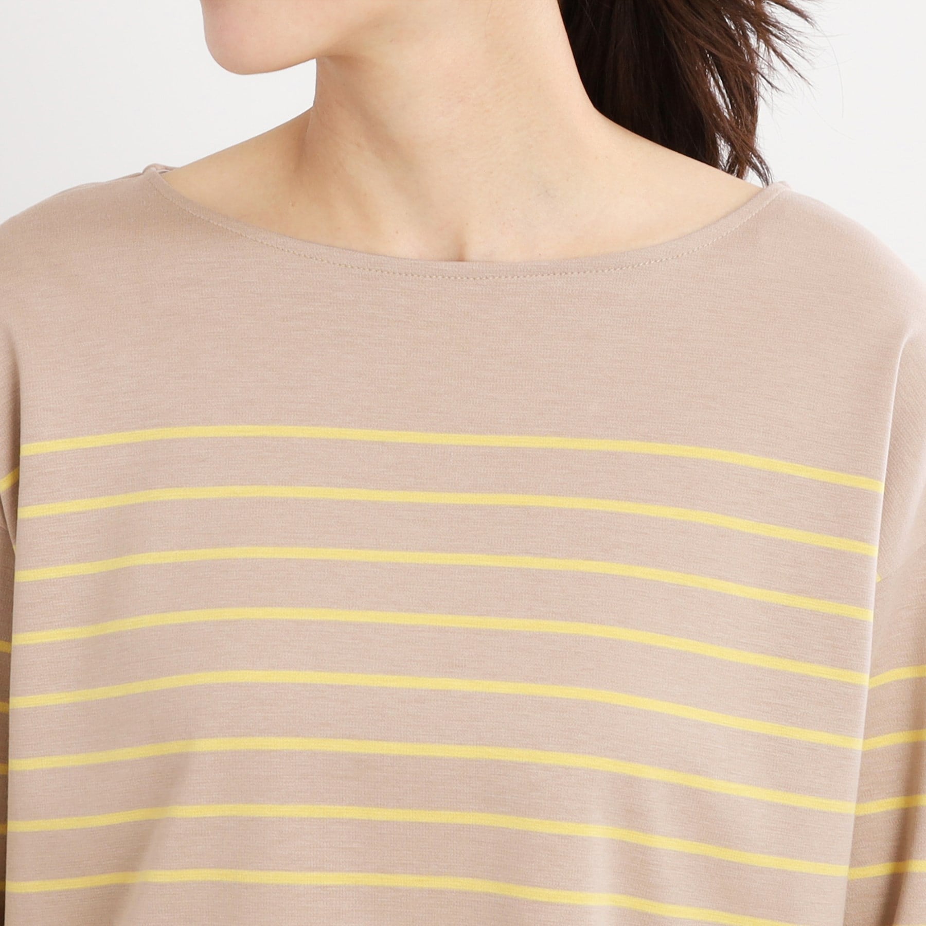 リフレクト Reflect 【UVカット／接触冷感／洗える】パネルボーダープルオーバー （ミントグリーン(321)） ミントグリーン(321)