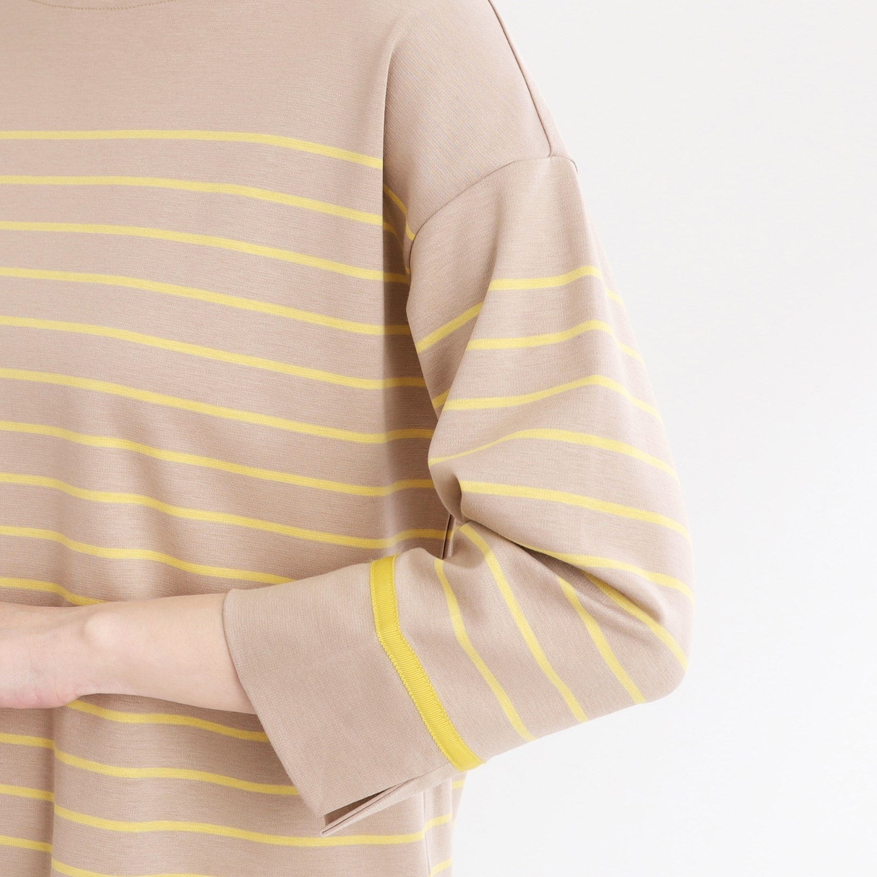 リフレクト Reflect 【UVカット／接触冷感／洗える】パネルボーダープルオーバー （ミントグリーン(321)） ミントグリーン(321)