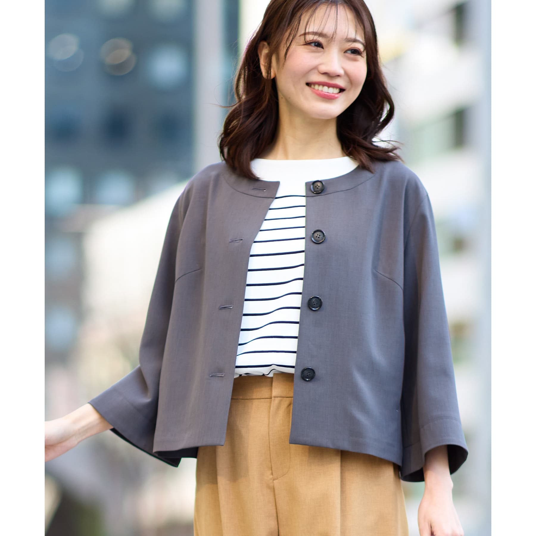 リフレクト Reflect 【UVカット／接触冷感／洗える】パネルボーダープルオーバー （ミントグリーン(321)） ミントグリーン(321)