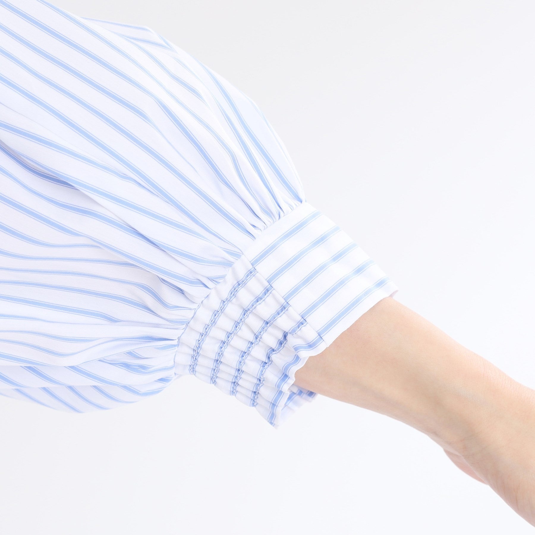 リフレクト Reflect 【E-QUALITY／手洗い可】ストライプシャツ （ベージュ(352)） ベージュ(352)