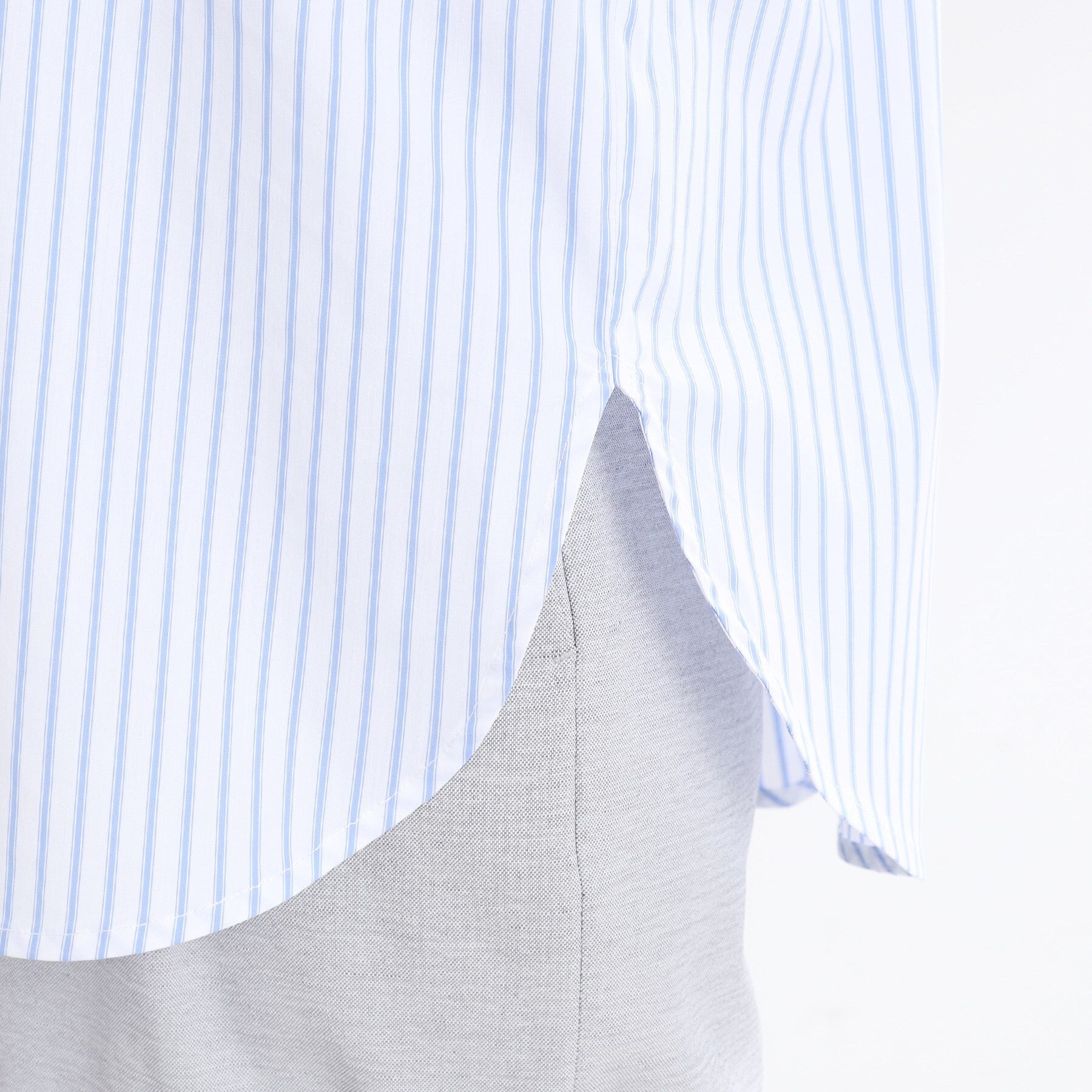 リフレクト Reflect 【E-QUALITY／手洗い可】ストライプシャツ （ベージュ(352)） ベージュ(352)