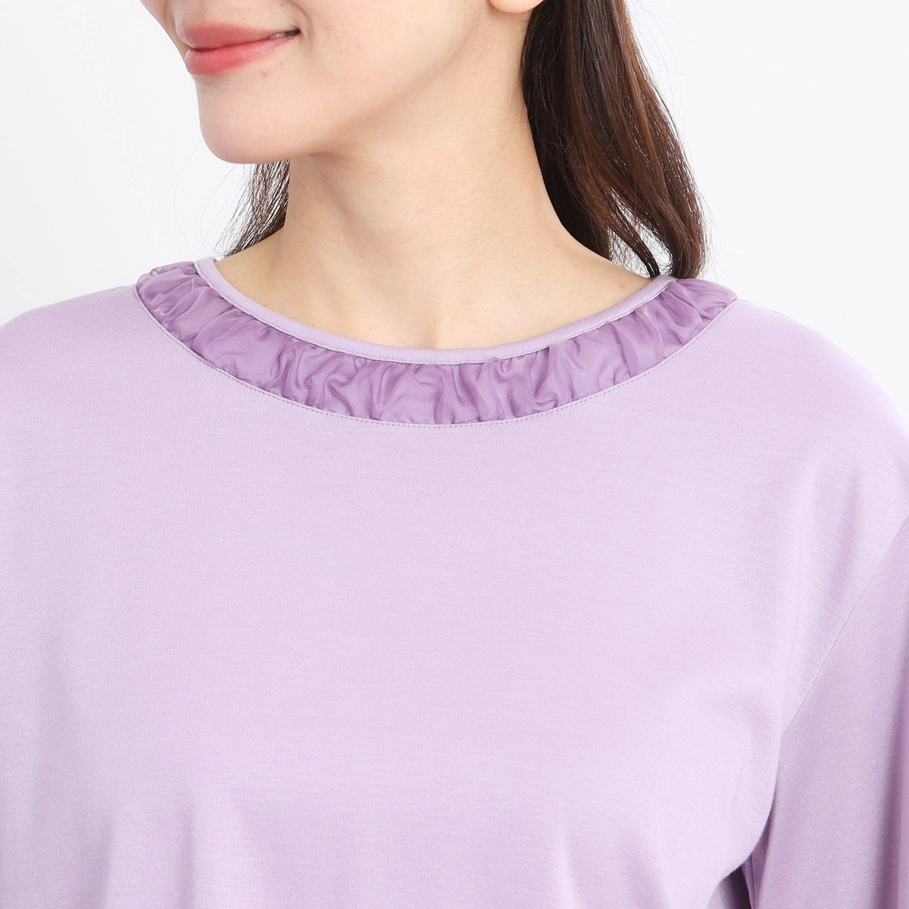 リフレクト Reflect 【接触冷感／洗える】キレイめジャージプルオーバー （ネイビー(094)） ネイビー(094)