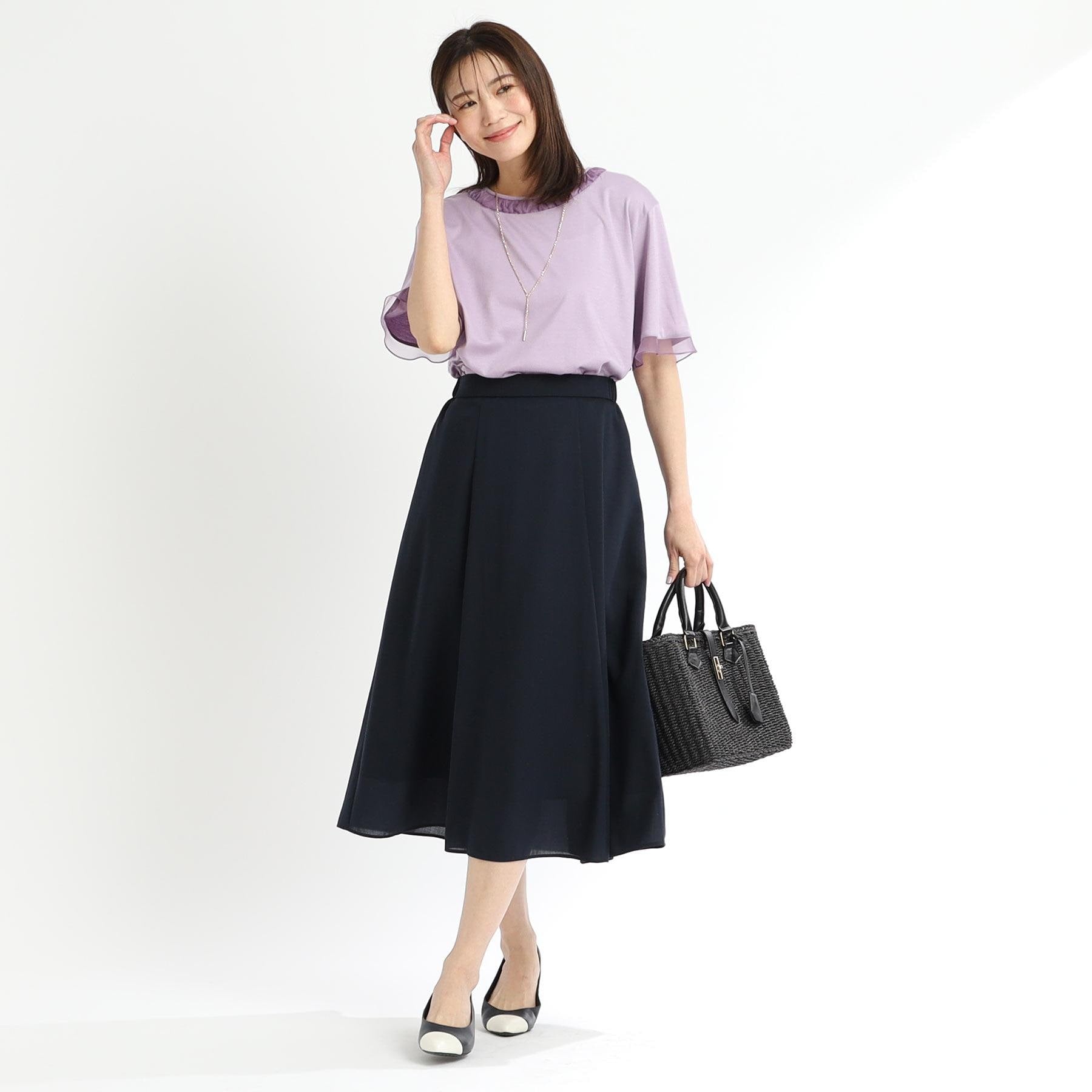 リフレクト Reflect 【接触冷感／洗える】キレイめジャージプルオーバー （ネイビー(094)） ネイビー(094)