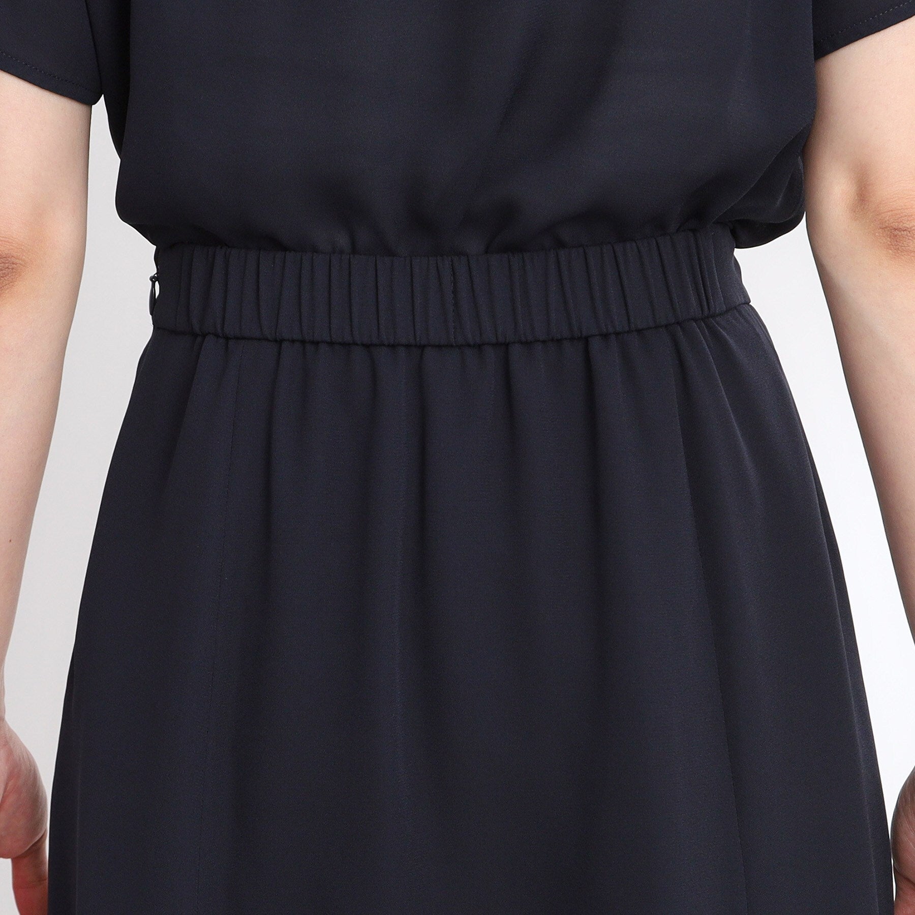 リフレクト Reflect 【マシンウォッシュ可／セットアップ可】Aラインスカート （ネイビー(094)） ネイビー(094)