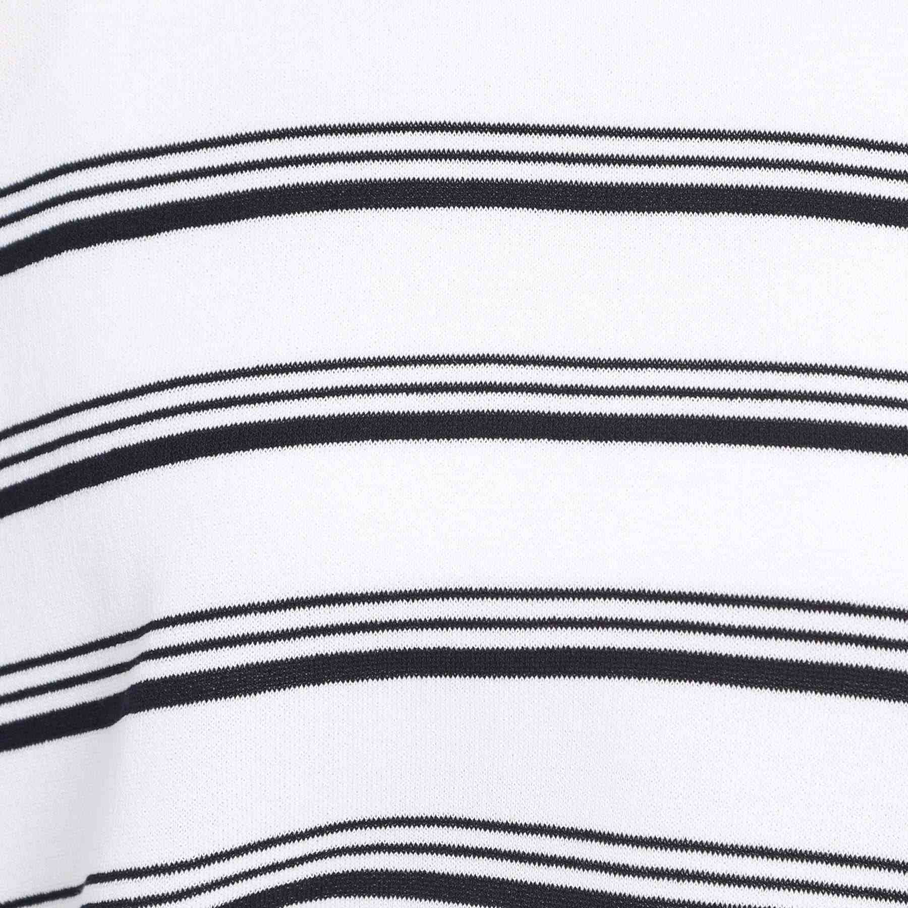 リフレクト Reflect 【WEB先行カラーあり／手洗い可】スレッドボーダーニット （パープル(381)） パープル(381)