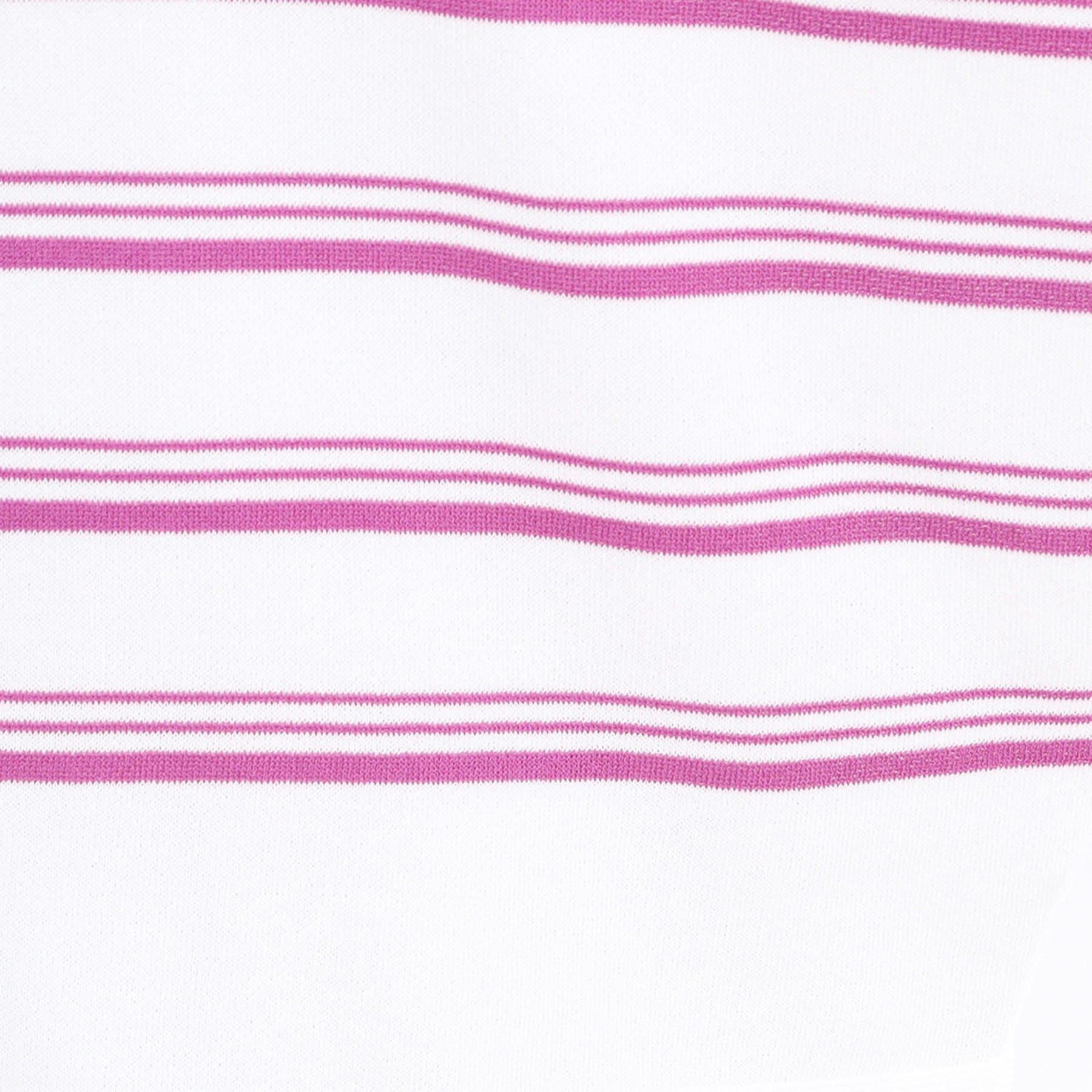 リフレクト Reflect 【WEB先行カラーあり／手洗い可】スレッドボーダーニット （パープル(381)） パープル(381)