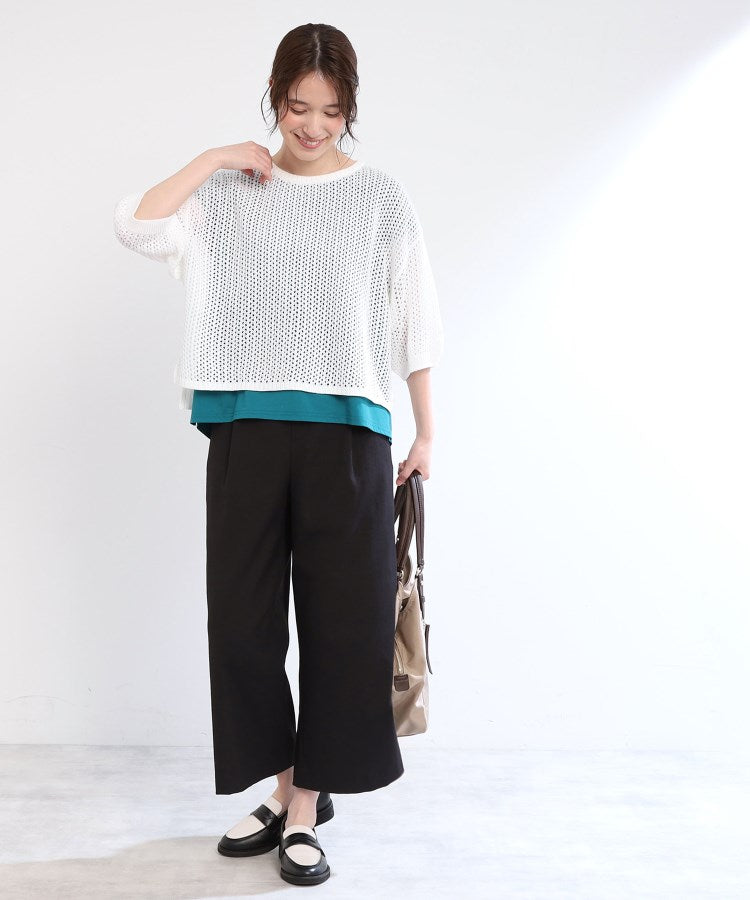 リフレクト Reflect 【E-QUALITY／手洗い可】レーシーニット （ラベンダー(080)） ラベンダー(080)