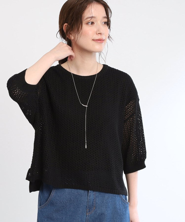 リフレクト Reflect 【E-QUALITY／手洗い可】レーシーニット （ラベンダー(080)） ラベンダー(080)