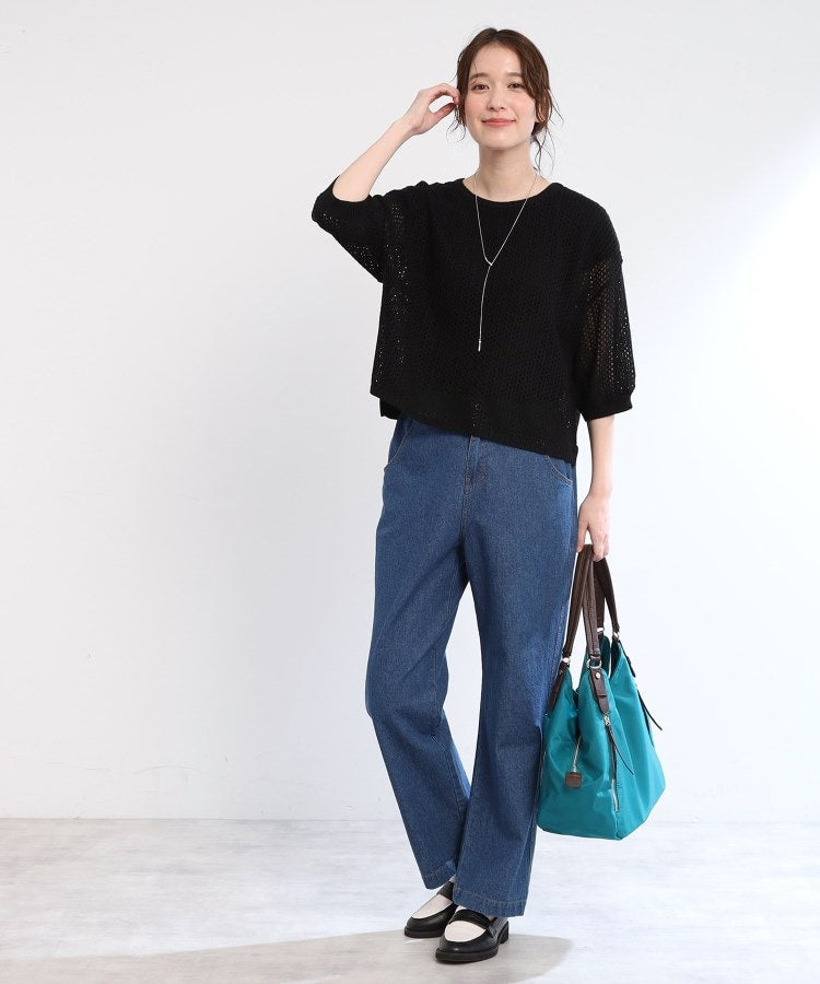 リフレクト Reflect 【E-QUALITY／手洗い可】レーシーニット （ラベンダー(080)） ラベンダー(080)