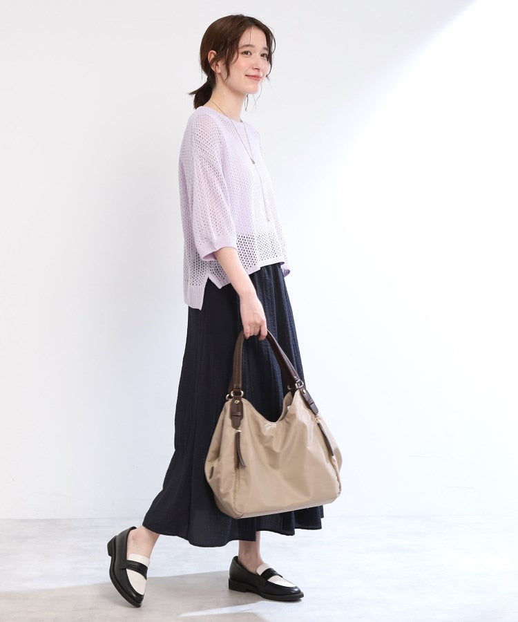 リフレクト Reflect 【E-QUALITY／手洗い可】レーシーニット （ラベンダー(080)） ラベンダー(080)