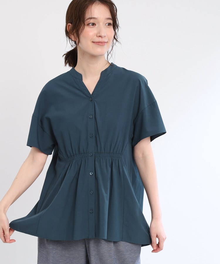 リフレクト Reflect 【E-QUALITY／手洗い可】スキッパーブラウス （オフホワイト(003)） オフホワイト(003)