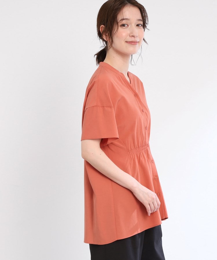 リフレクト Reflect 【E-QUALITY／手洗い可】スキッパーブラウス （オフホワイト(003)） オフホワイト(003)