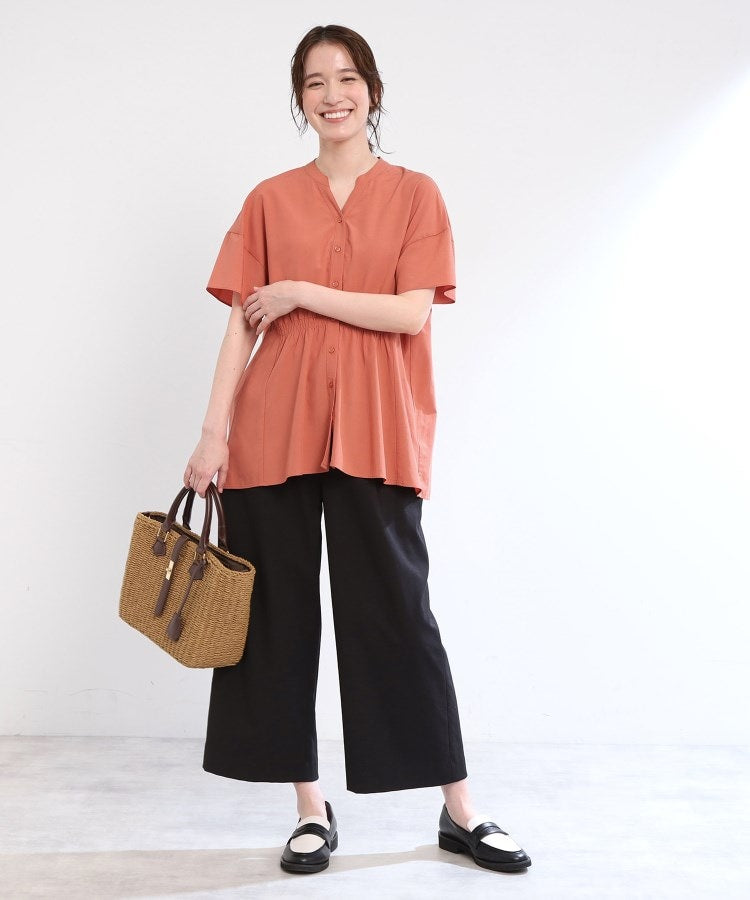 リフレクト Reflect 【E-QUALITY／手洗い可】スキッパーブラウス （オフホワイト(003)） オフホワイト(003)