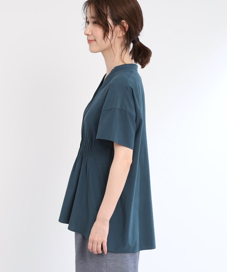 リフレクト Reflect 【E-QUALITY／手洗い可】スキッパーブラウス （オフホワイト(003)） オフホワイト(003)