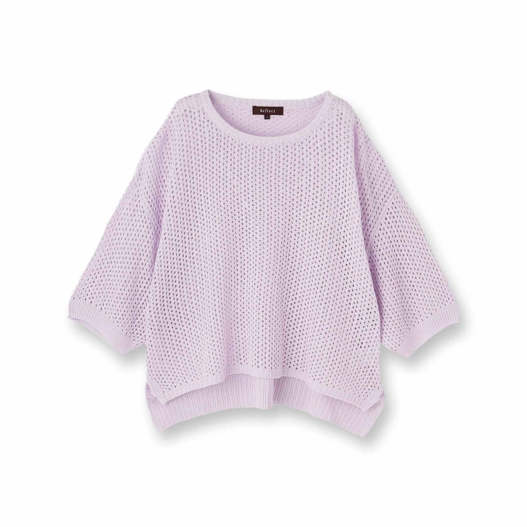 リフレクト Reflect 【E-QUALITY／手洗い可】レーシーニット （ブラック(019)） ブラック(019)