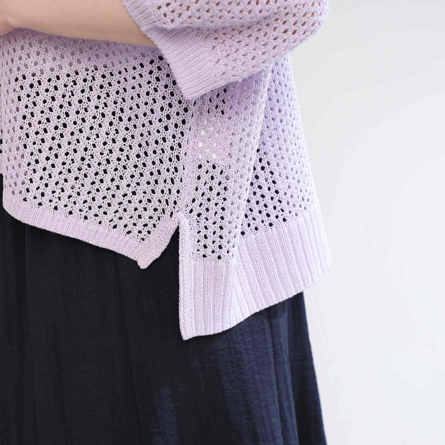 リフレクト Reflect 【E-QUALITY／手洗い可】レーシーニット （ブラック(019)） ブラック(019)