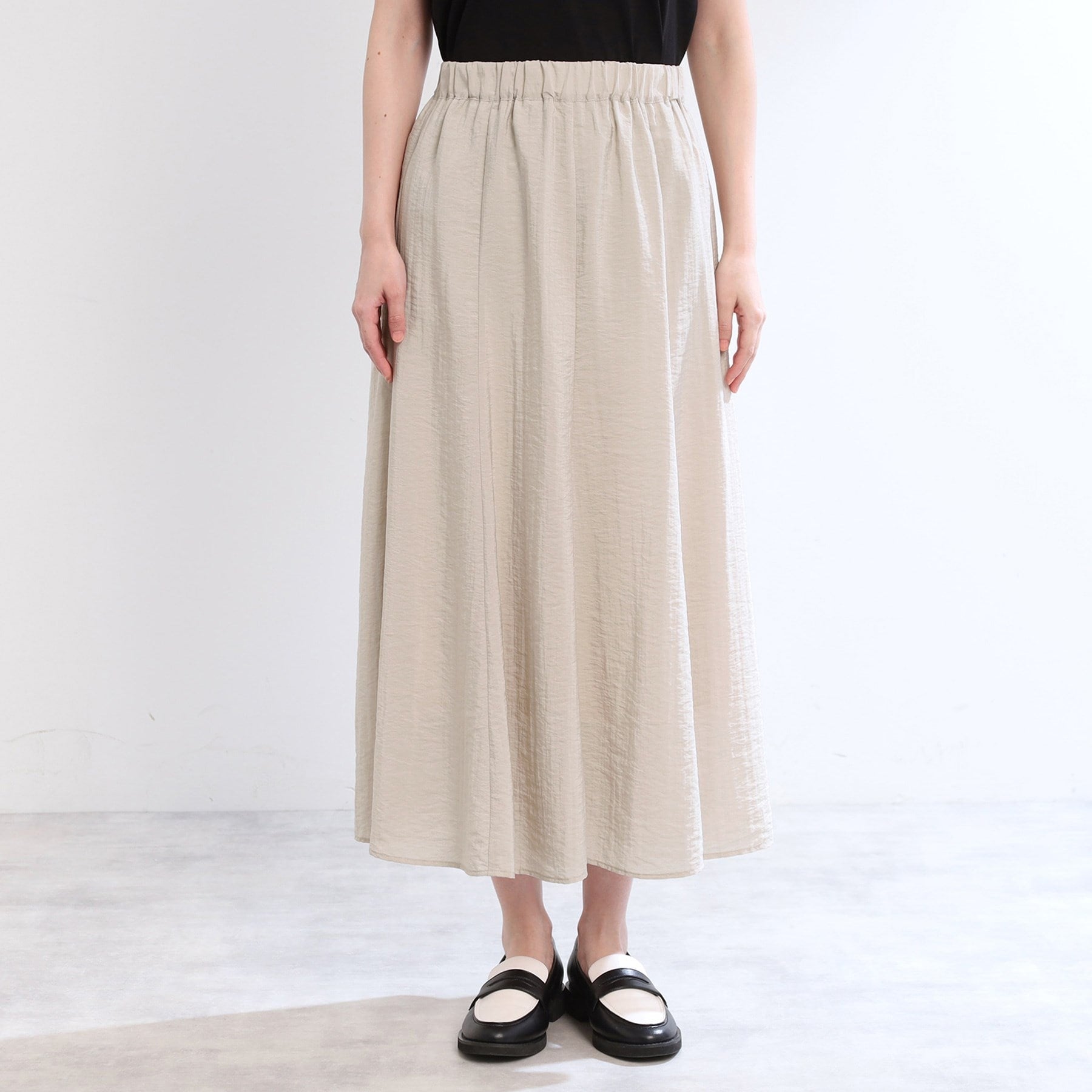 リフレクト Reflect 【E-QUALITY／手洗い可】シアースカート （ネイビー(094)） ネイビー(094)