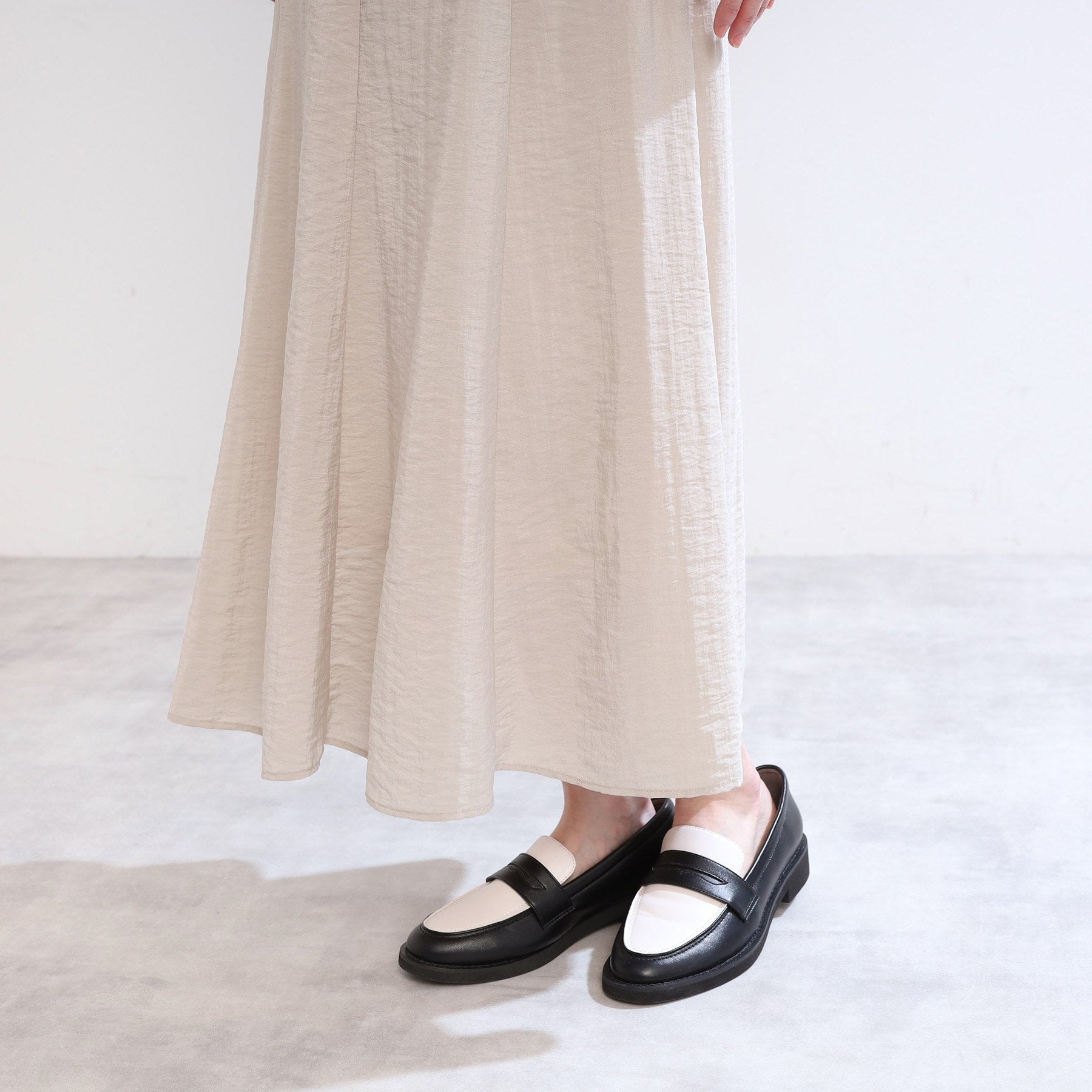 リフレクト Reflect 【E-QUALITY／手洗い可】シアースカート （ネイビー(094)） ネイビー(094)