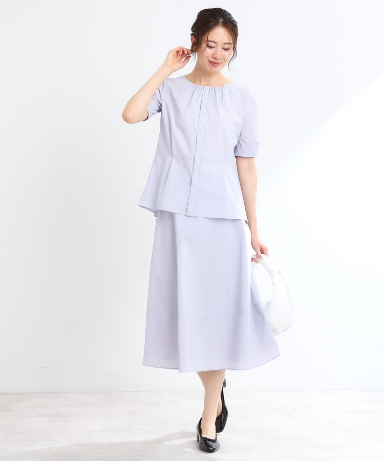 リフレクト Reflect 【UVカット／接触冷感／マシンウォッシュ可／撥水／雨の日OK！】レインシリーズブラウス （キャメルブラウン(041)） キャメルブラウン(041)