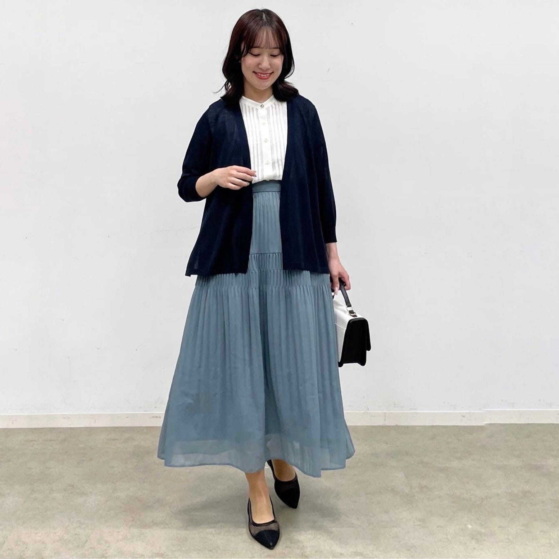 リフレクト Reflect 【マシンウォッシュ可】プリーツティアードスカート （ライトベージュ(051)） ライトベージュ(051)