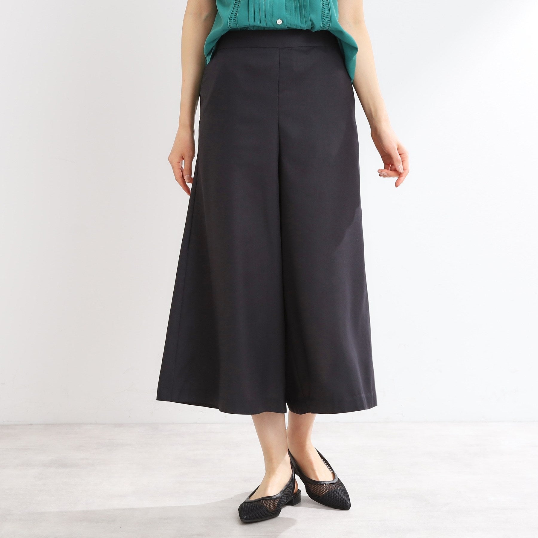 リフレクト Reflect 【UVカット／マシンウォッシュ可】フレアスカーチョ （ブラック(019)） ブラック(019)