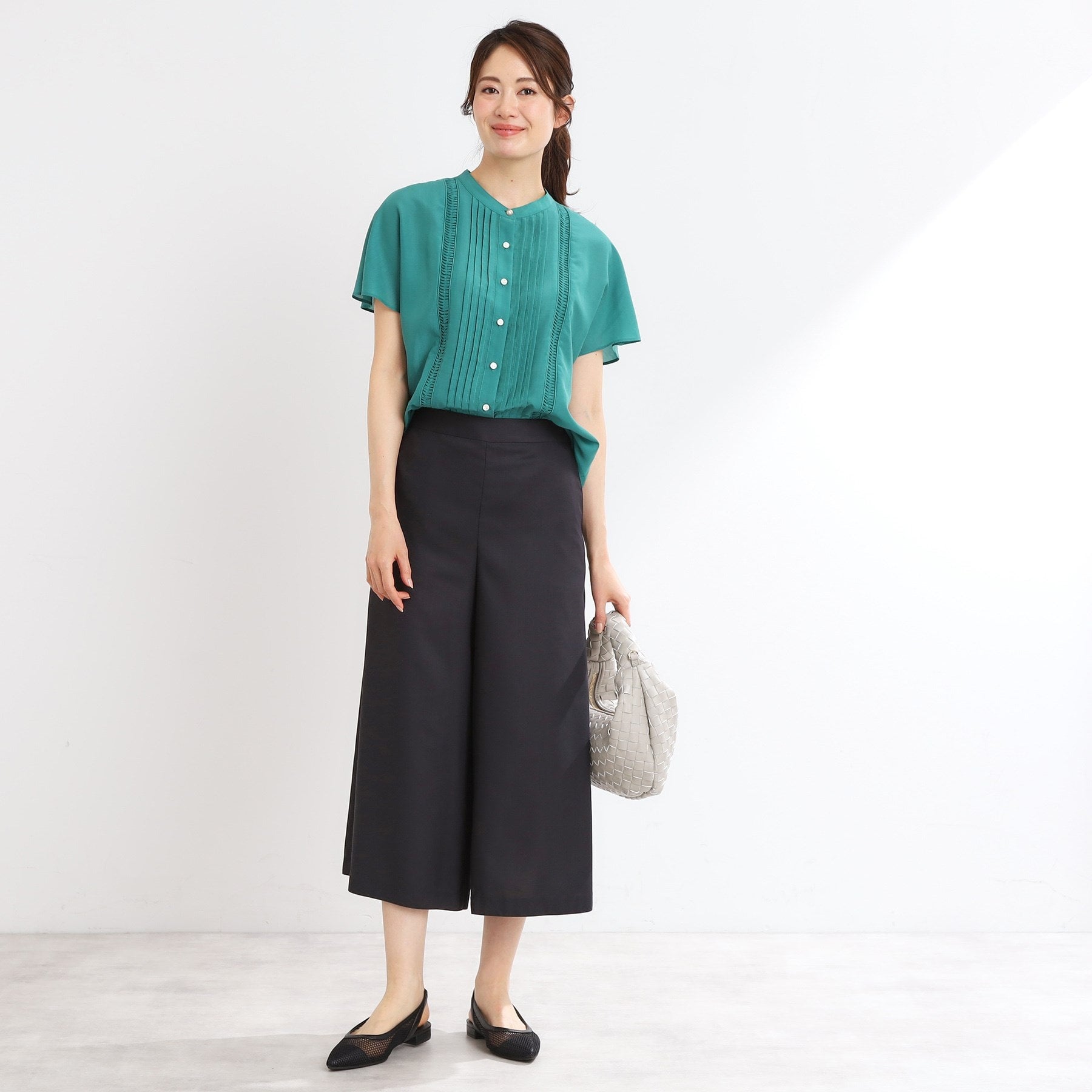 リフレクト Reflect 【UVカット／マシンウォッシュ可】フレアスカーチョ （ブラック(019)） ブラック(019)