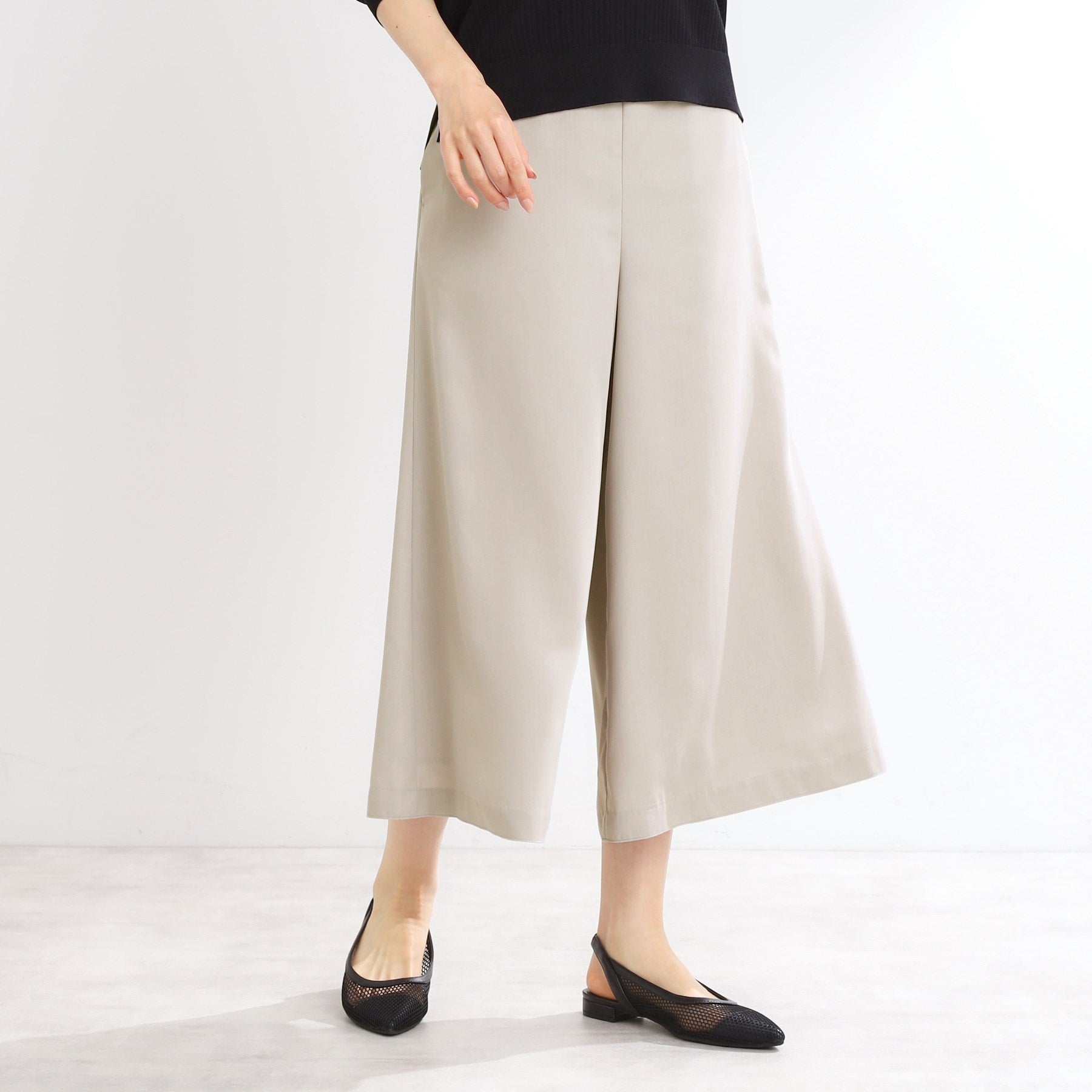 リフレクト Reflect 【UVカット／マシンウォッシュ可】フレアスカーチョ （ブラック(019)） ブラック(019)