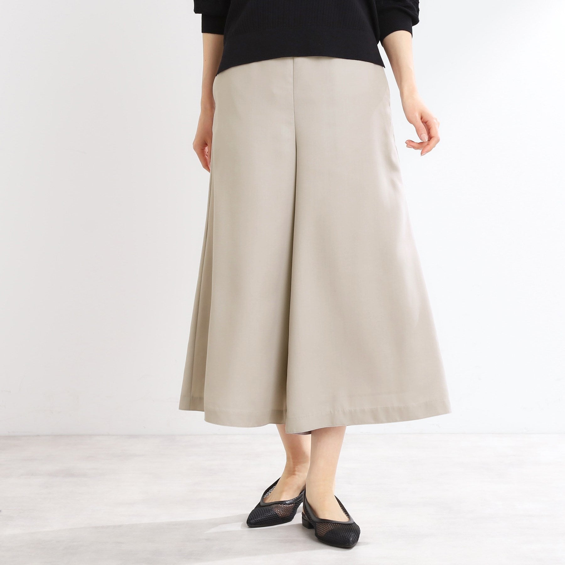 リフレクト Reflect 【UVカット／マシンウォッシュ可】フレアスカーチョ （ベージュ(052)） ベージュ(052)