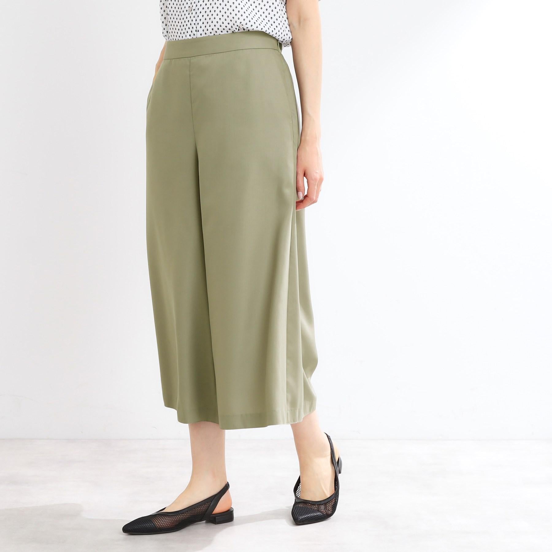 リフレクト Reflect 【UVカット／マシンウォッシュ可】フレアスカーチョ （オリーブグリーン(026)） オリーブグリーン(026)