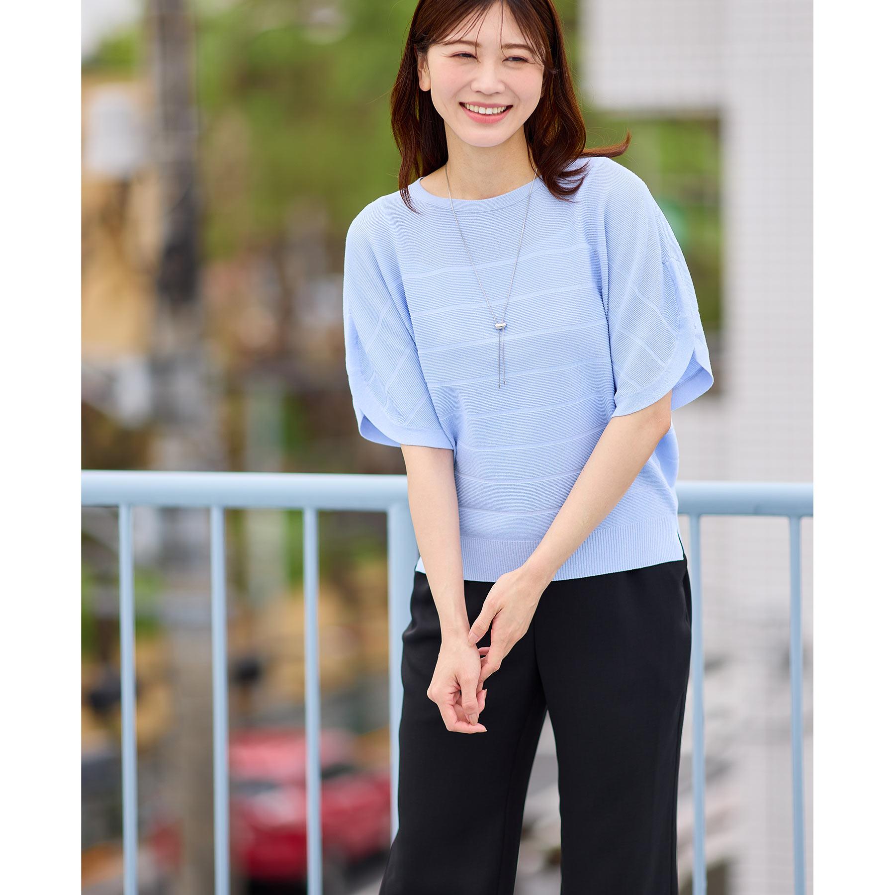 リフレクト Reflect 【私のパンツ／UVカット／マシンウォッシュ可】フレアシルエットパンツ （ブラック(019)） ブラック(019)