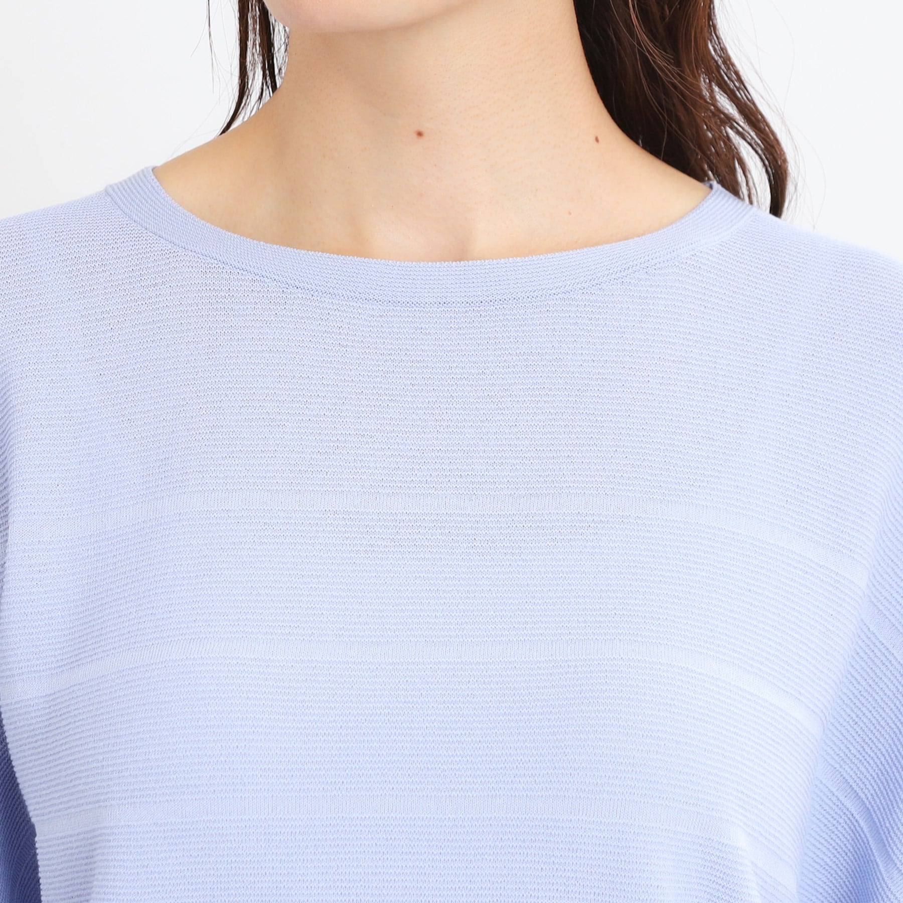 リフレクト Reflect 【夏まで着られる】ドライタッチプルオーバーニット （ライトグレー(011)） ライトグレー(011)