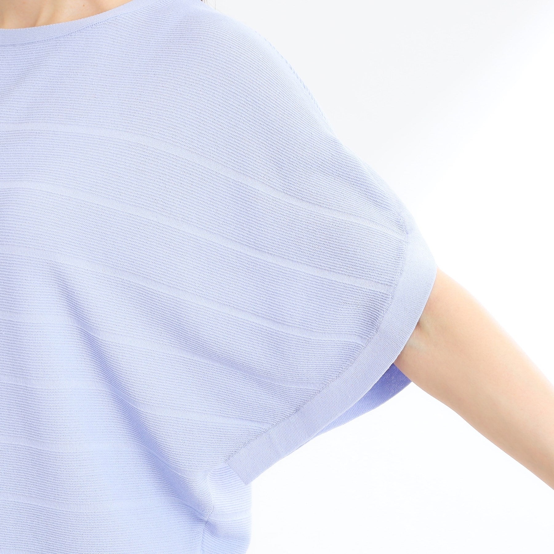 リフレクト Reflect 【夏まで着られる】ドライタッチプルオーバーニット （ライトグレー(011)） ライトグレー(011)