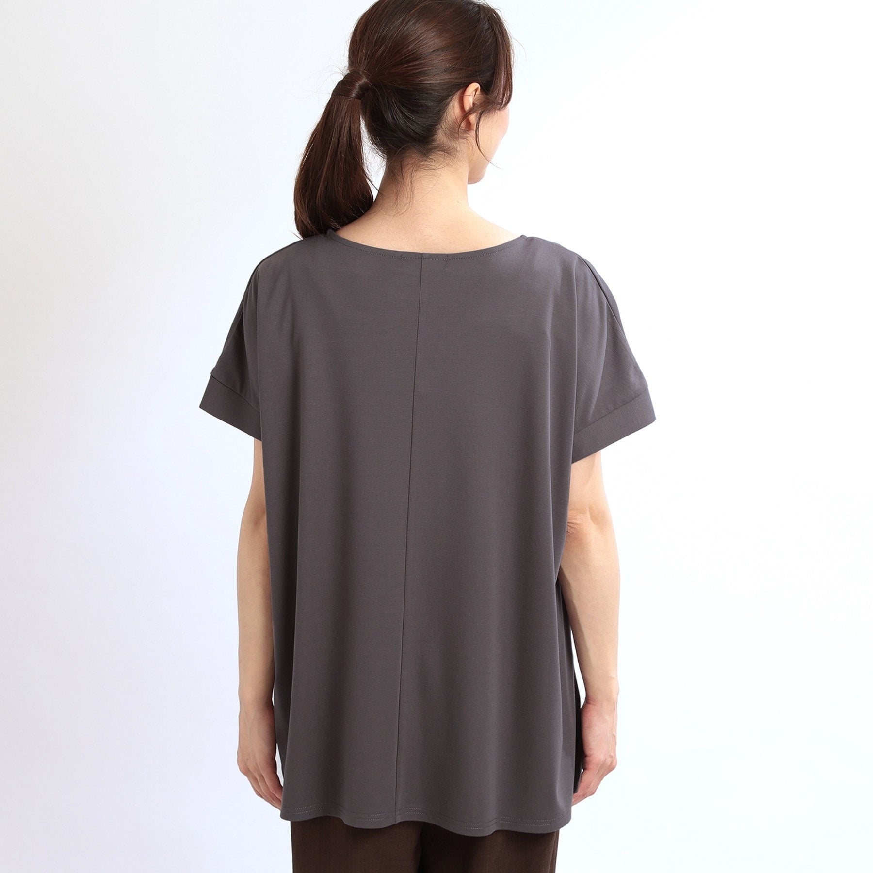 リフレクト Reflect 【E-QUALITY】チュニック丈ロゴTシャツ （オフホワイト(003)） オフホワイト(003)