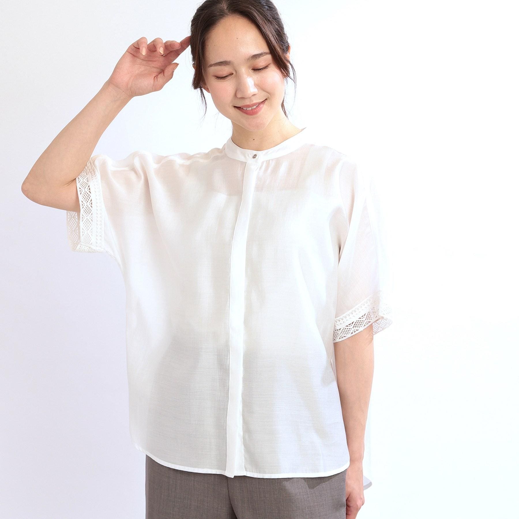 リフレクト Reflect 【E-QUALITY／手洗い可】オフボディドルマンブラウス （オフホワイト(003)） オフホワイト(003)