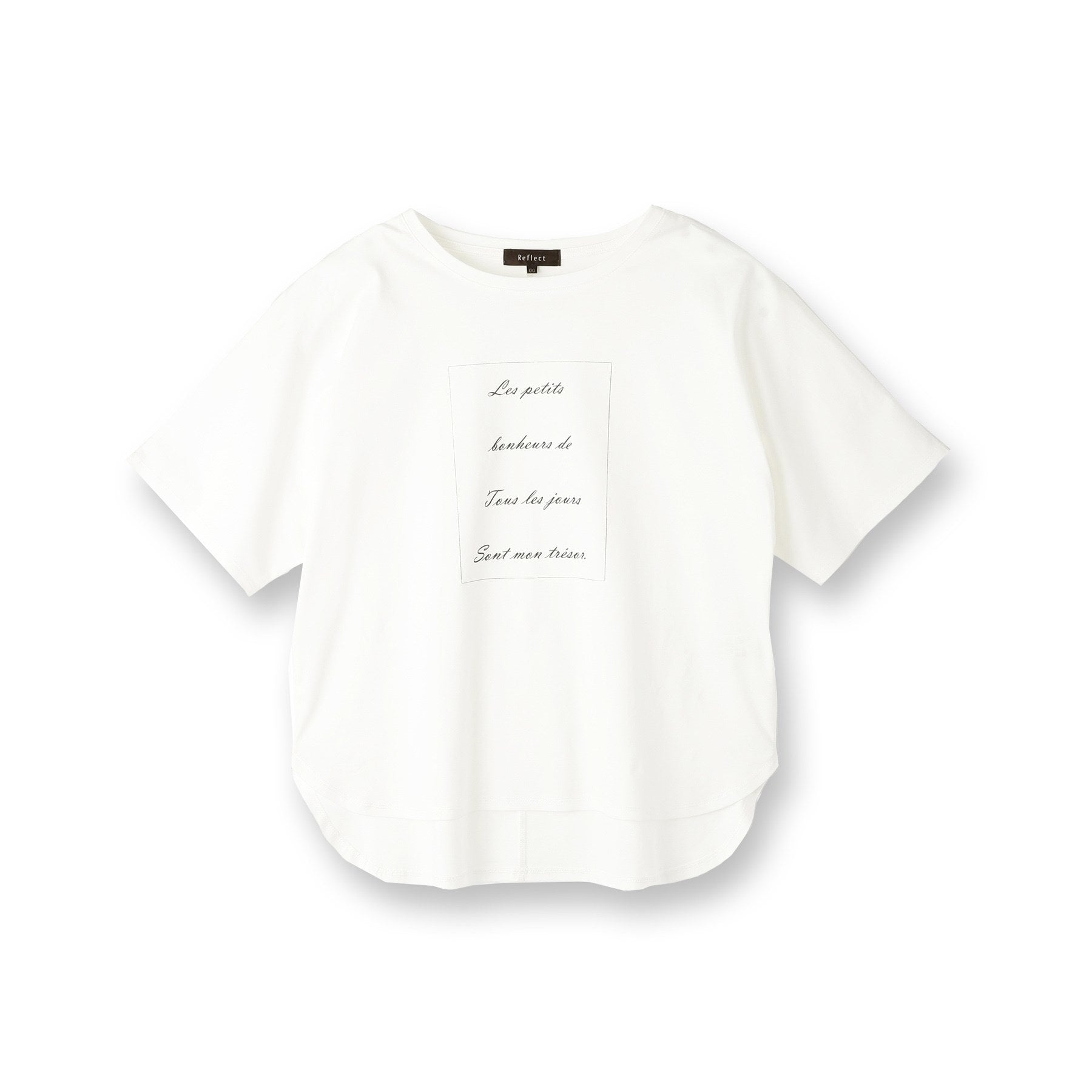 リフレクト Reflect 【UVカット／接触冷感／マシンウォッシュ可】ドルマンスリーブロゴTシャツ （ライトベージュ(051)） ライトベージュ(051)